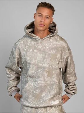 Comfrt Woodland Camo Hooded Sweatshirt